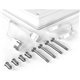 Cooler de Gabinete ID-COOLING AS-120-W-ARGB White 120mm PWM