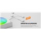 Cooler de Gabinete ID-COOLING AS-120-W-ARGB White 120mm PWM