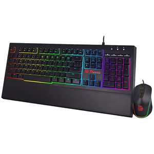Combo Teclado y Mouse Tt eSPORTS Challenger Elite RGB Thermaltake