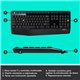 Combo Teclado y Mouse Inalámbrico Logitech MK345 Negro