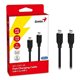 Cable USB-C a USB-C Carga Rápida y Datos Genius ACC-C2CC-3A
