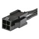 Cable Adaptador EPS 4 Pin a EPS 4+4 200mm para CPU