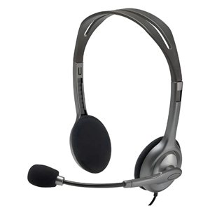 Auriculares con Micr&oacute;fono Logitech H111 Est&eacute;reo