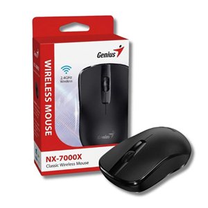 Mouse Inal&aacute;mbrico Genius NX-7000X Negro