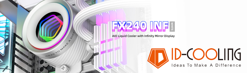 Watercooling ID-COOLING FX 240 INF White