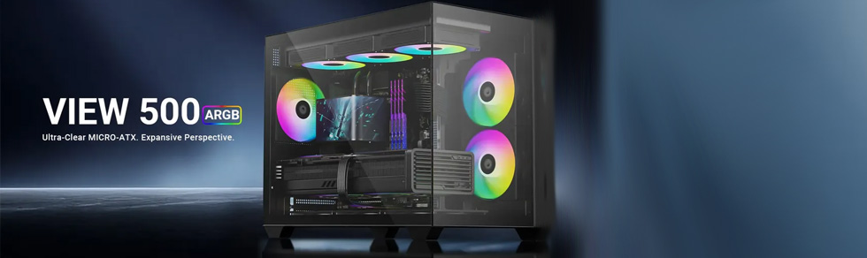 Gabinete ID-COOLING VIEW 500 ARGB