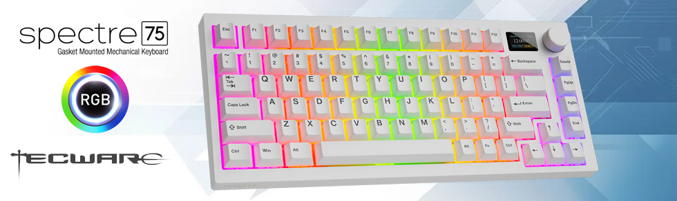 Teclado Gamer Mecanico Tecware Spectre 75